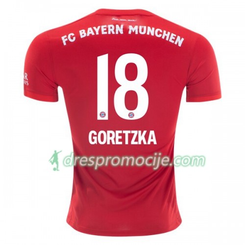 FC Bayern München Dres Leon Goretzka 18 Domaći 2019/20 Kratkih Rukava FC Bayern München Dres Leon Goretzka 18 Domaći 2019/20 Kratkih Rukava